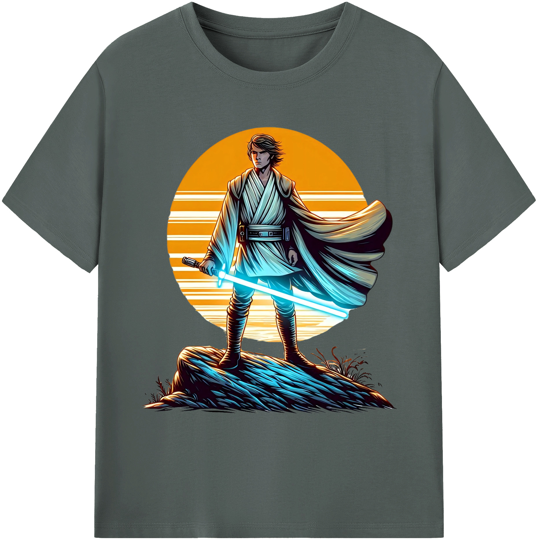 （画像用） スター・ウォーズ Star Wars 綿100％ メンズ半袖Tシャツ｜肌触りやわらか＆通気性